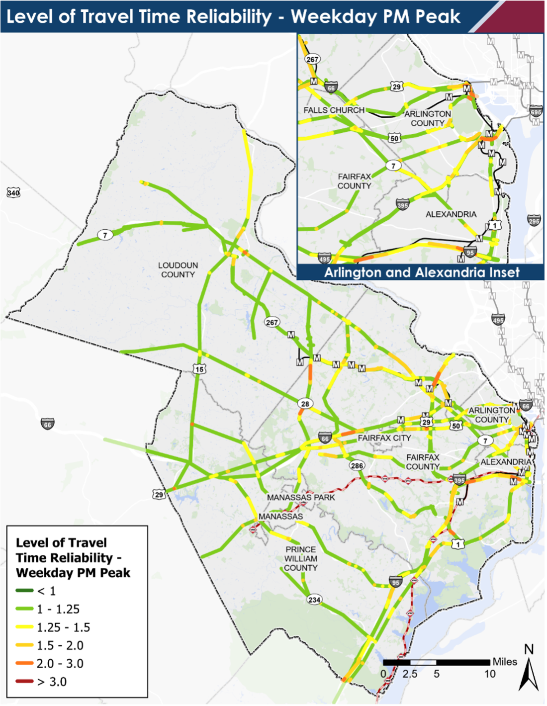 Level of Travel Time Reliability